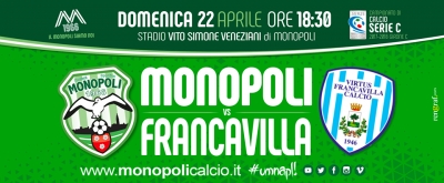 CALCIO: Monopoli - Francavilla 22/04/2018