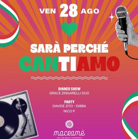 Closing party - Sarà perché canTIAMO @ Macramé